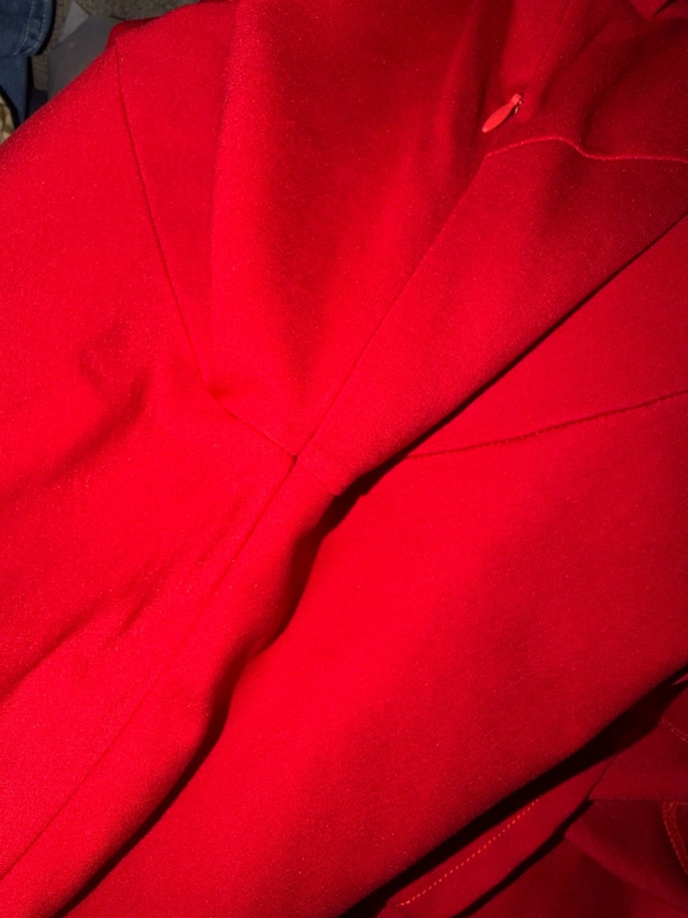 Pretty Red Off-Shoulder High-Low Dress - Picture 3 of 5